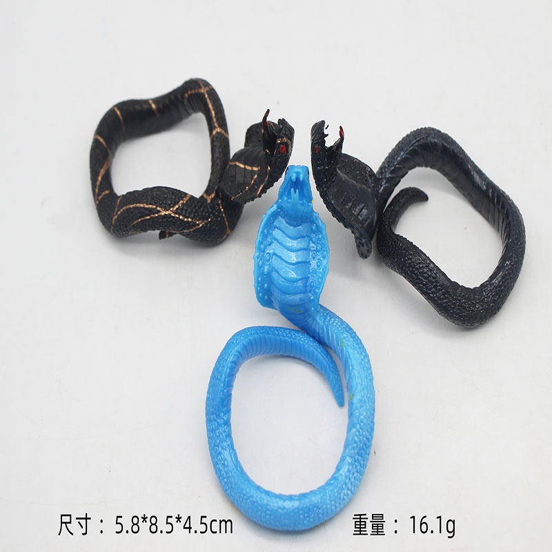 TPR Creative Snake Ring