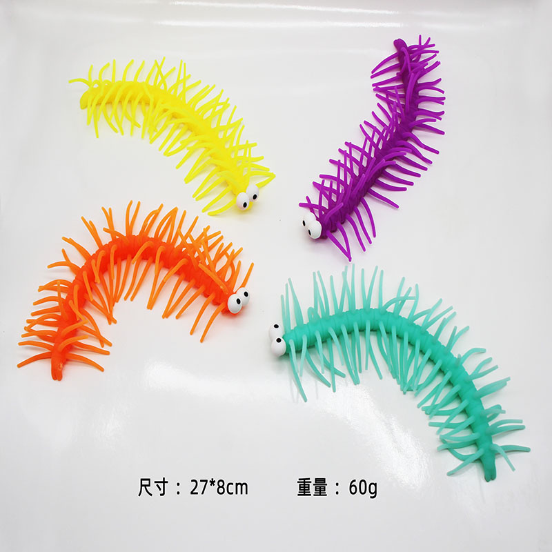 TPR Flexible Millipede Toys