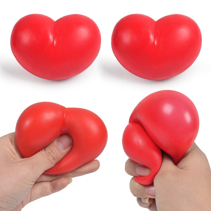 Heart-shaped ball