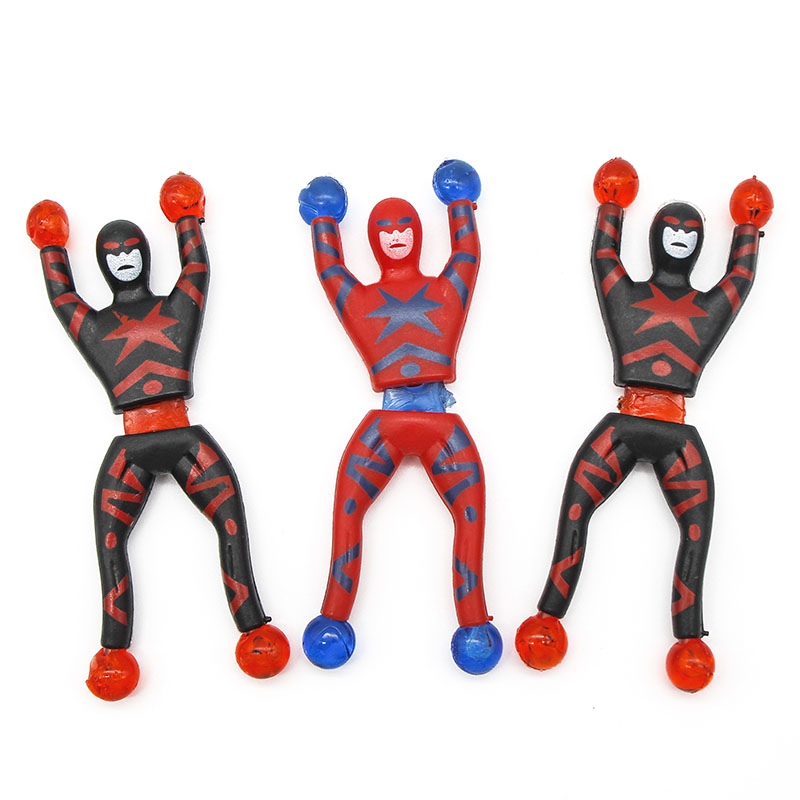 TPR Stretchable Wall-crawler Ninjas