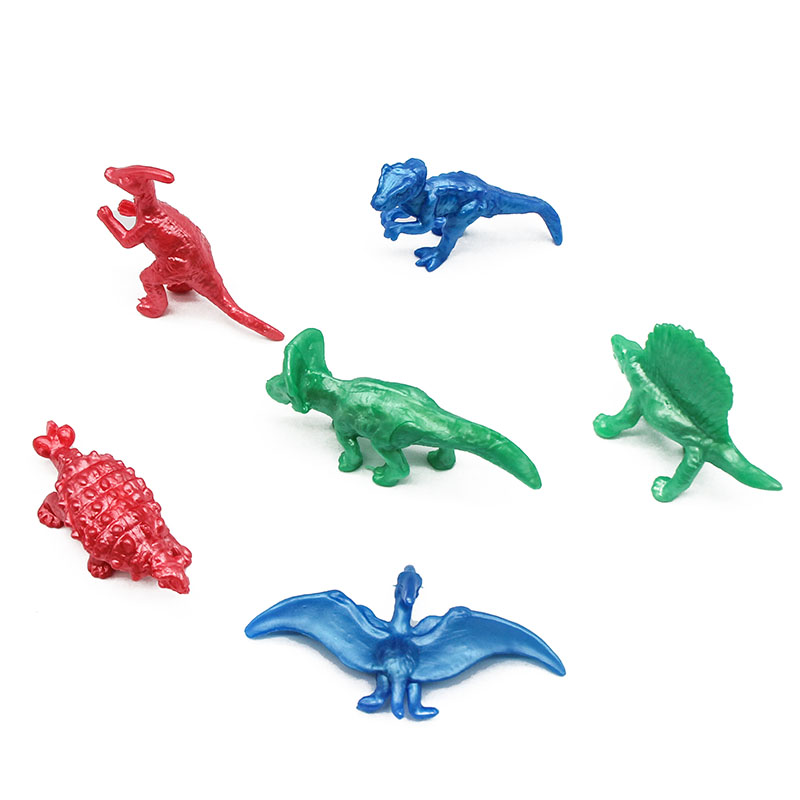 TPR Mini Hard Colored  Dinosaur Toys