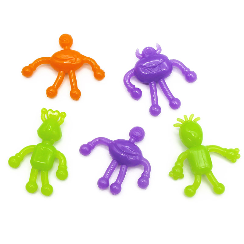 TPR Stretchable Sticky Crawler Toys