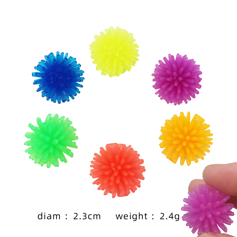 Mini Colored Waxberry Ball Toys TPR