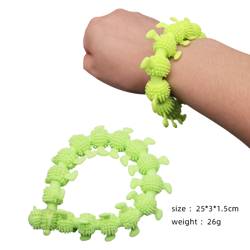 Stretchy String Caterpillar Bracelet TPR