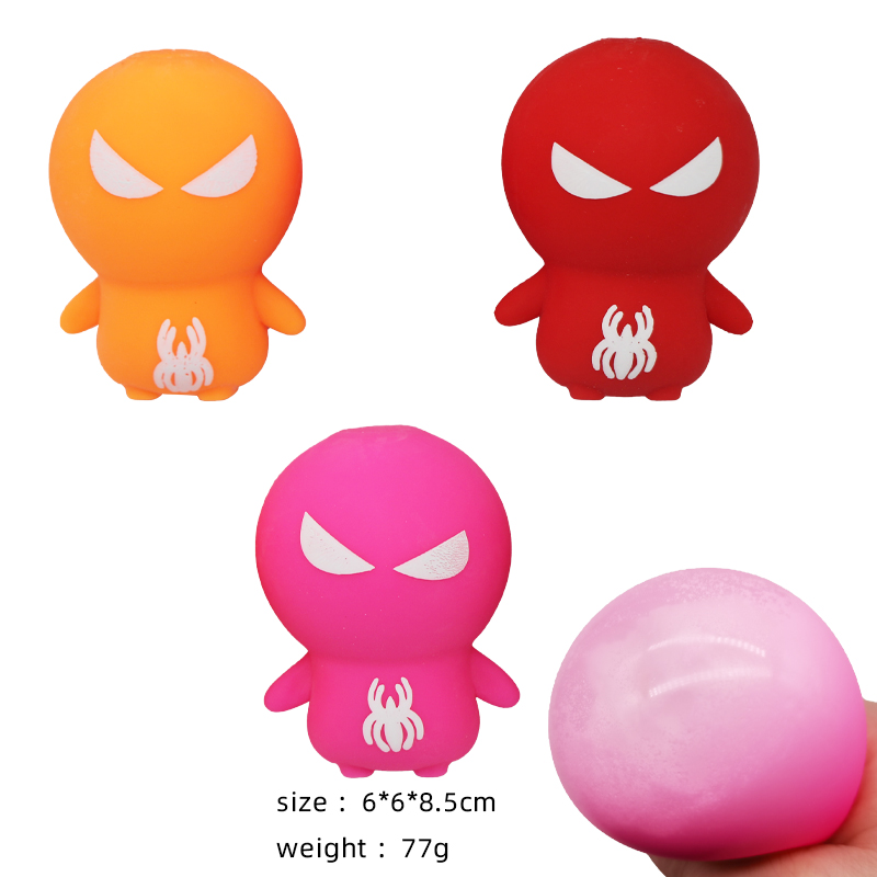 Squeezing Cute Spider-Man Toys TPR