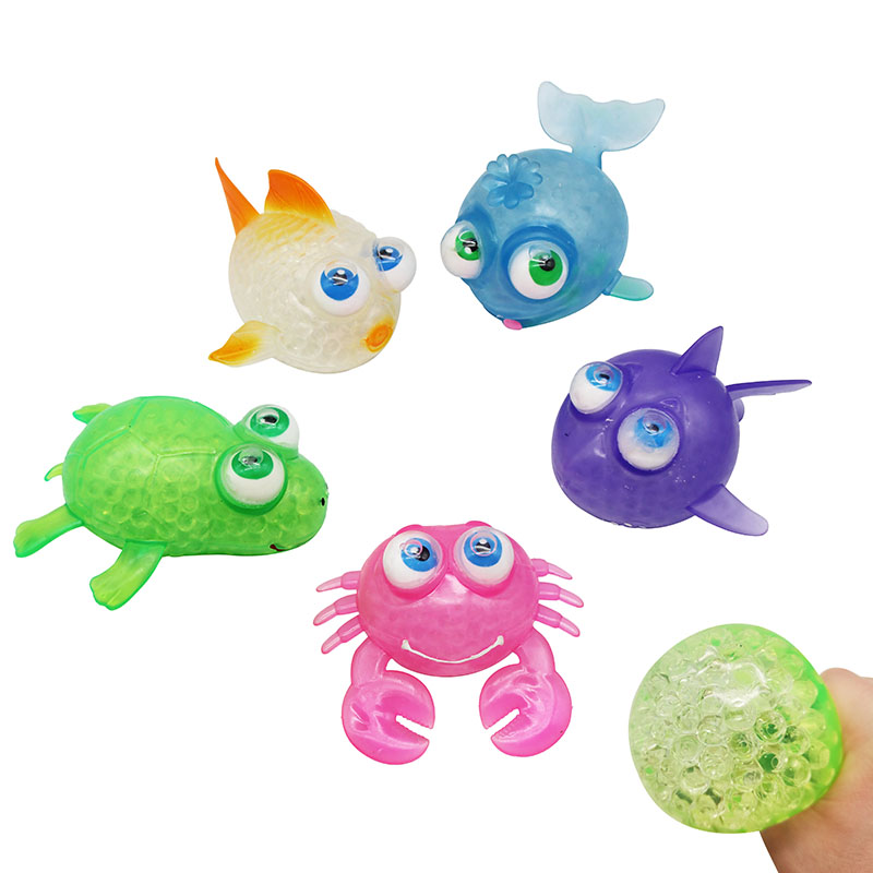 Squeeze Water Bead Marine Animals Toy TPR