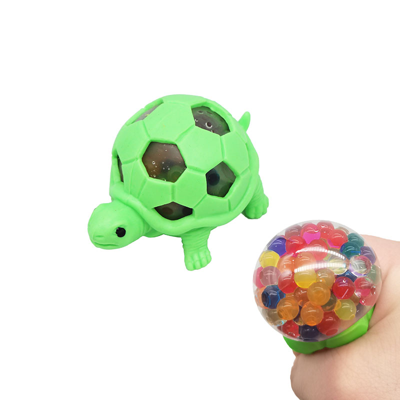 Squeeze Water Bead Tortoise Toys TPR