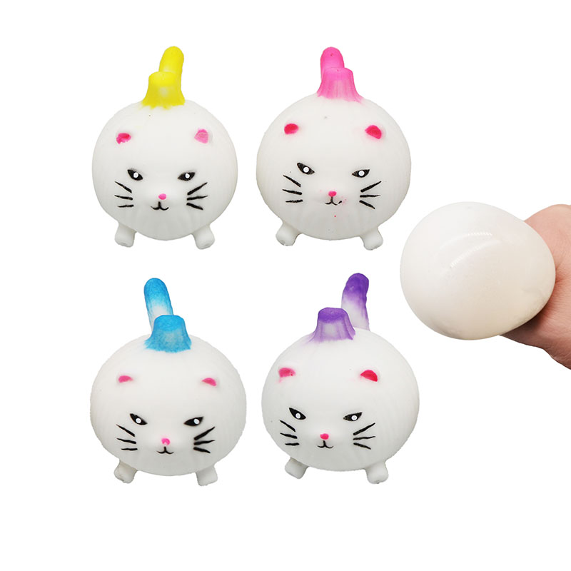 Squeeze Little Onion Cat-like Toys TPR