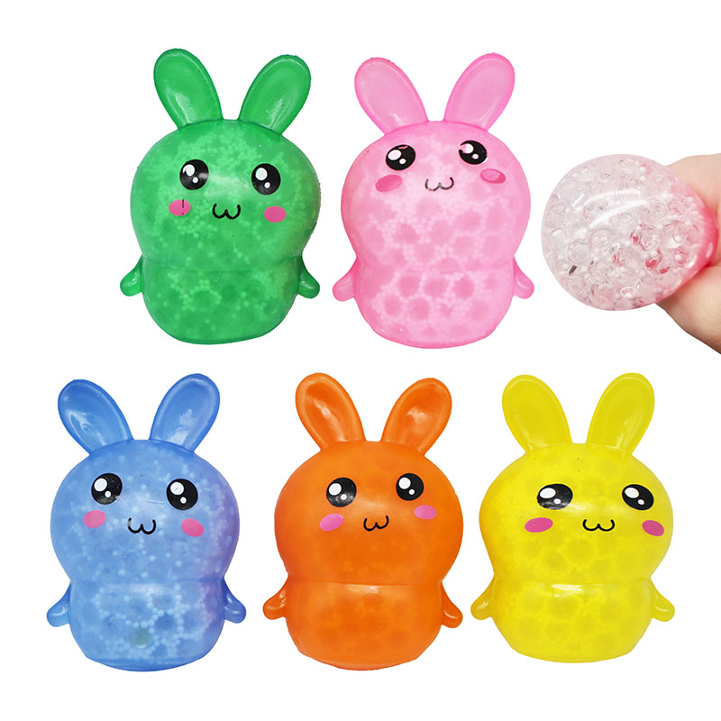 Cute Rabbit Filled with Water Beads to Relax