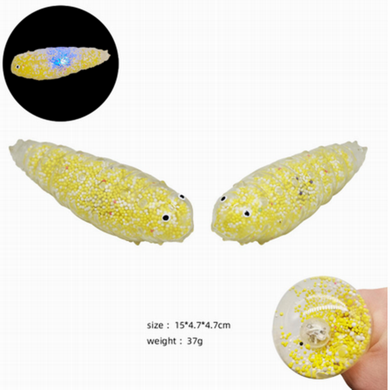 TPR Squeeze Luminous Caterpillar Containing Particle