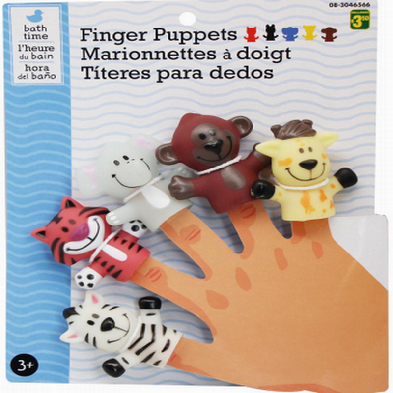 TPR Mini Animal Finger Cover