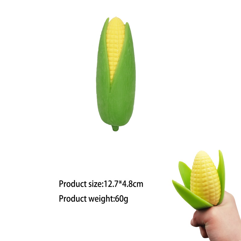 TPR Squeeze Stress Relief Corn