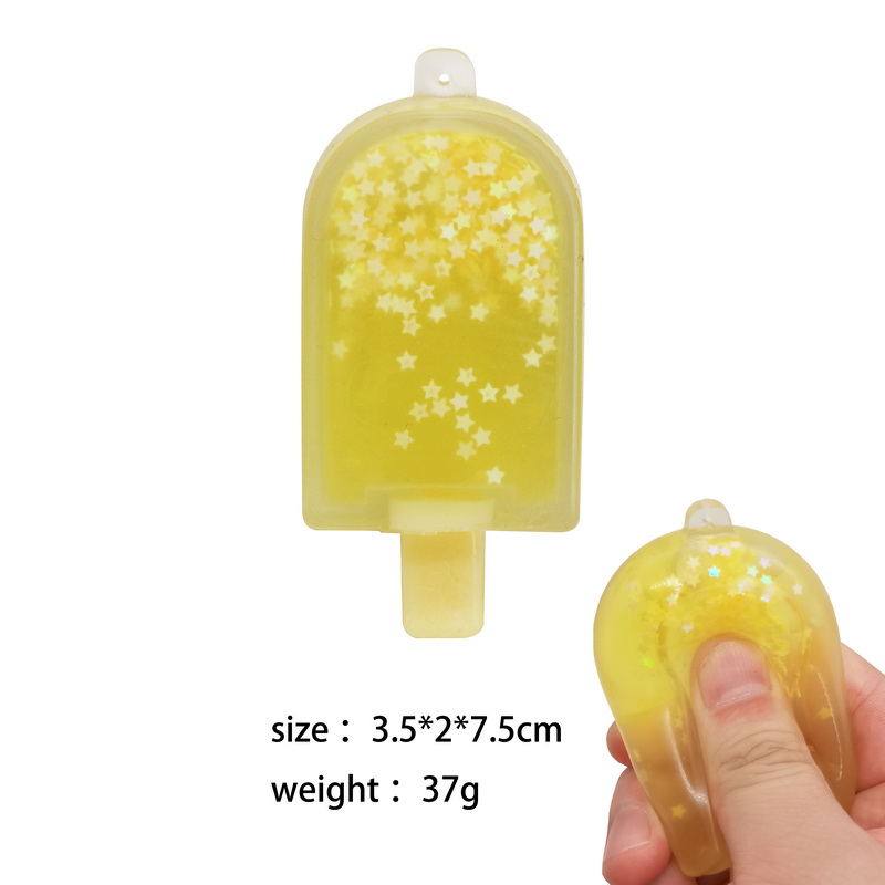 Squishy Yellow Ice Lolly