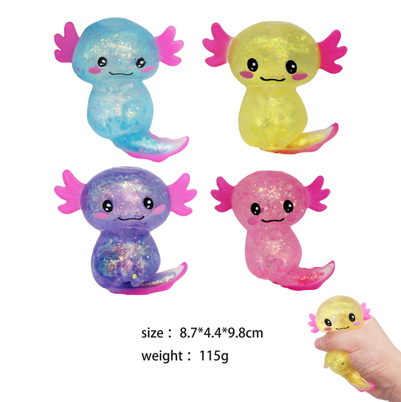 TPR Maltose Axolotl with 4 Styles