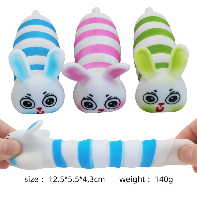 TPR Squeeze Rabbit Caterpillar