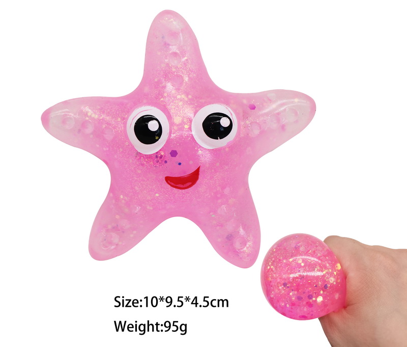 Squishy Pink Starfish