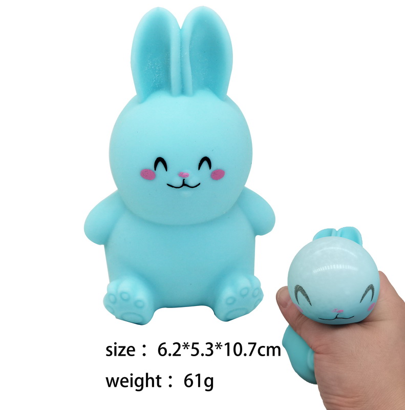 Squeeze Blue Rabbit